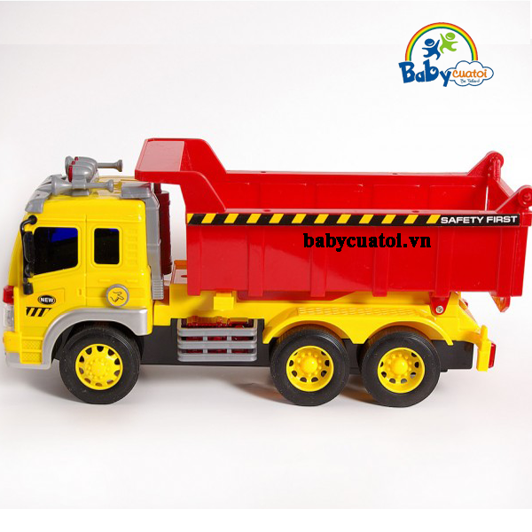 Mô hình đồ chơi xe tải cỡ lớn có đèn và nhạc WY301S