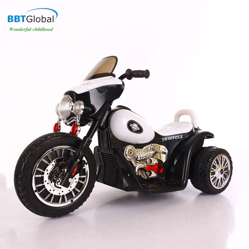 Xe máy điện trẻ em màu trắng BBT-100T