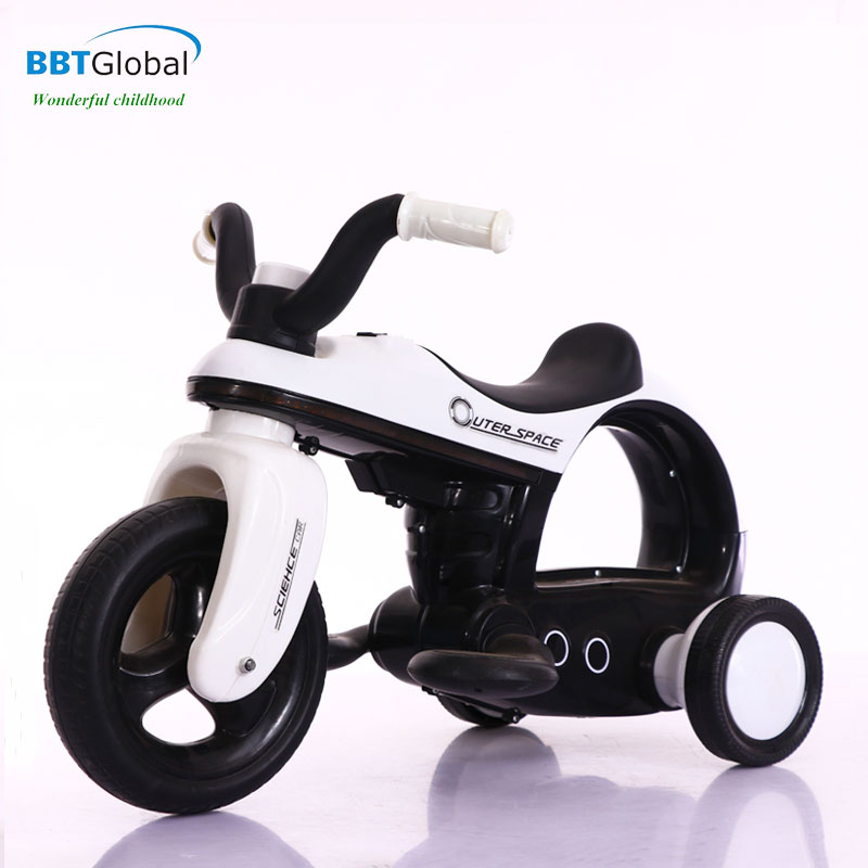 Xe máy điện trẻ em màu trắng BBT-800T