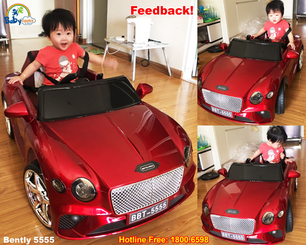 Xe điện trẻ em BBTGlobal dáng Bentley BBT-5555