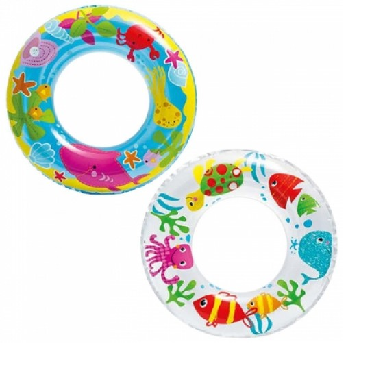 Phao bơi INTEX 58245 - Phao tròn cá heo 61cm