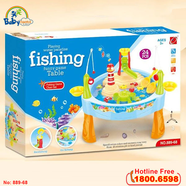 Đồ chơi bàn câu cá cỡ lớn có nhạc 889-68