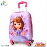 Vali trẻ em bé gái công chúa Sofia 18 inch VL18-G5