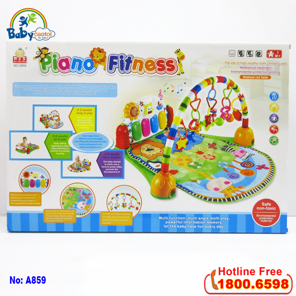 Đồ chơi âm nhạc kết hợp 3 trong 1 A859