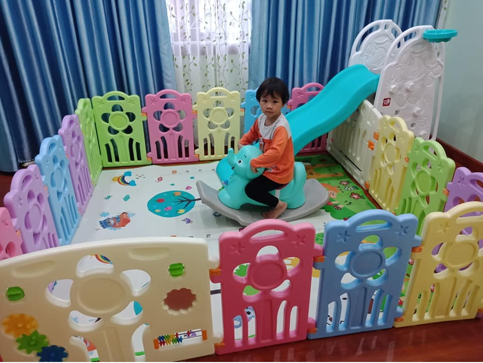 Quây cũi nhựa cho bé BR9501