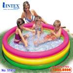 Bể bơi phao mini cho bé INTEX cầu vồng 1m14 - 57412