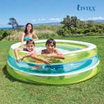 Bể bơi phao tròn trong suốt 2m03 INTEX 57489