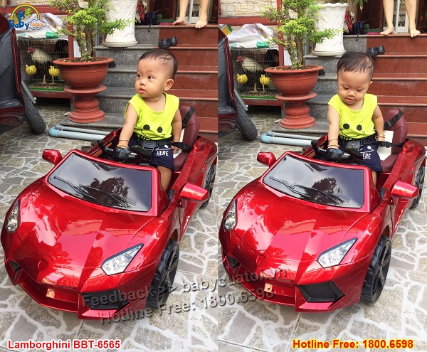Xe ô tô điện trẻ em Lamborghini BBT-6565