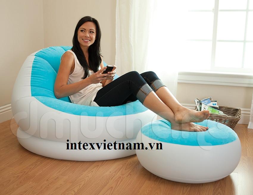 Ghế hơi tựa lưng INTEX 68572