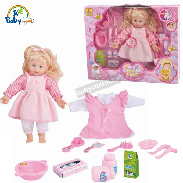 Đồ chơi búp bê chăm sóc bé yêu KT4200H