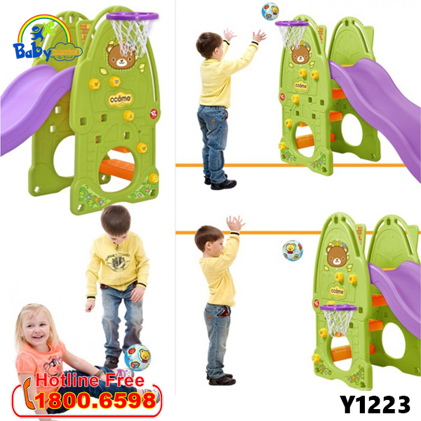 Cầu trượt Hàn Quốc CCOMO 4 trong 1 Y1223_4