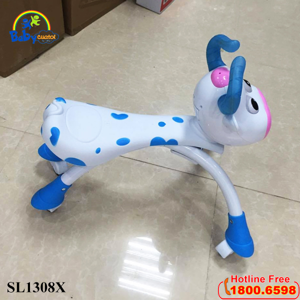 Xe chòi chân hình chú bò sữa SL1308X