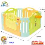 Bể bóng Hàn Quốc nhập khẩu Y1421 có ném bóng rổ