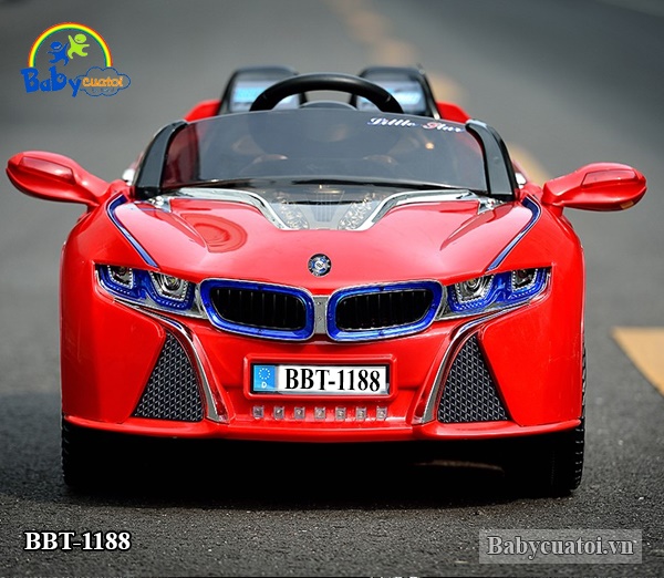 Ô tô điện trẻ em Lamborghini 2 động cơ đỏ mẫu HOT- BBT1188D