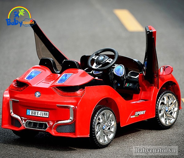 Ô tô điện trẻ em Lamborghini 2 động cơ đỏ mẫu HOT- BBT1188D
