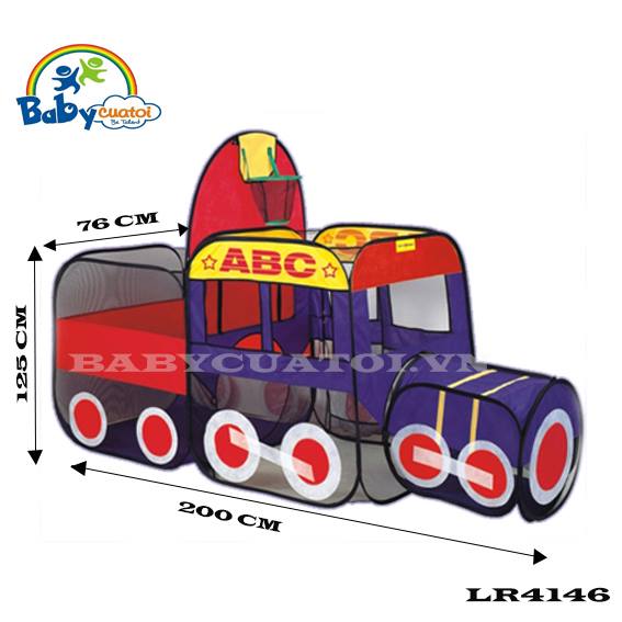 Nhà bóng hình tầu hỏa LR4146 + 50 bóng xịn