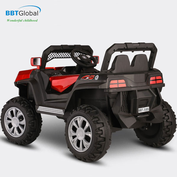 xe ô tô điện trẻ em địa hình BBT-3355 màu đỏ