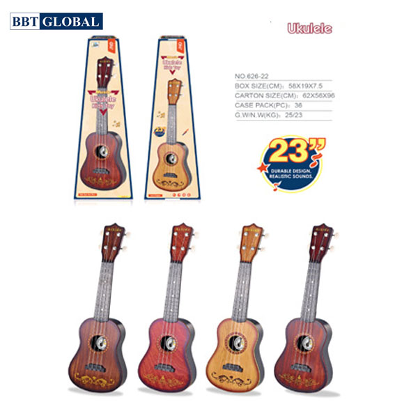 Đồ chơi đàn âm nhạc Ukulele 60cm cho bé 626-22