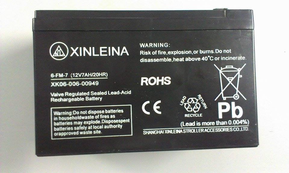 Bình ắc quy 12v/7AH