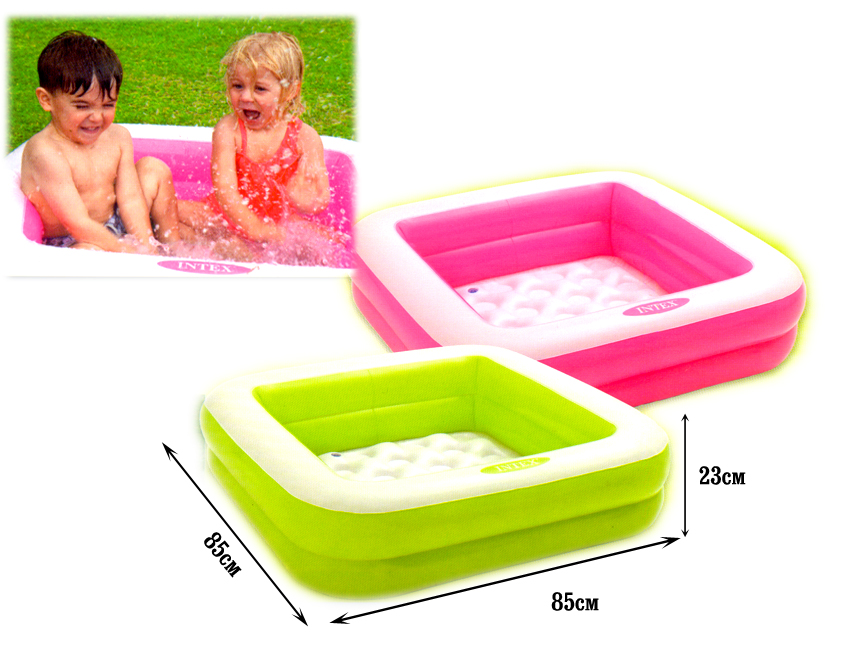 Bể bơi phao cho bé 85cm hình vuông INTEX 57100