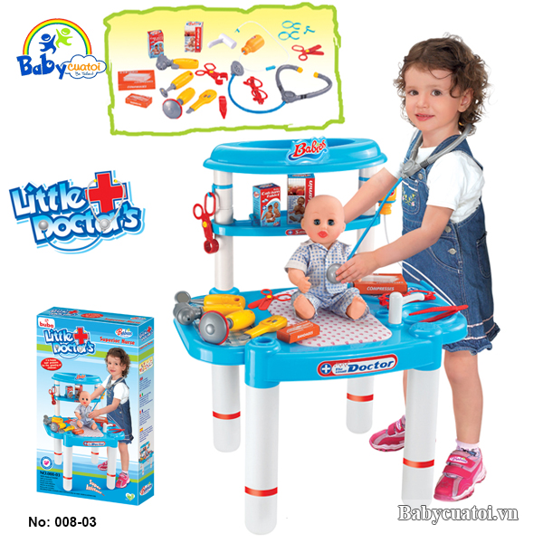 Bộ đồ chơi bác sĩ để bàn 008-03