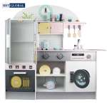 Bộ đồ chơi nấu ăn gỗ cao cấp Cỡ Đại nhiều chức năng MSN19033