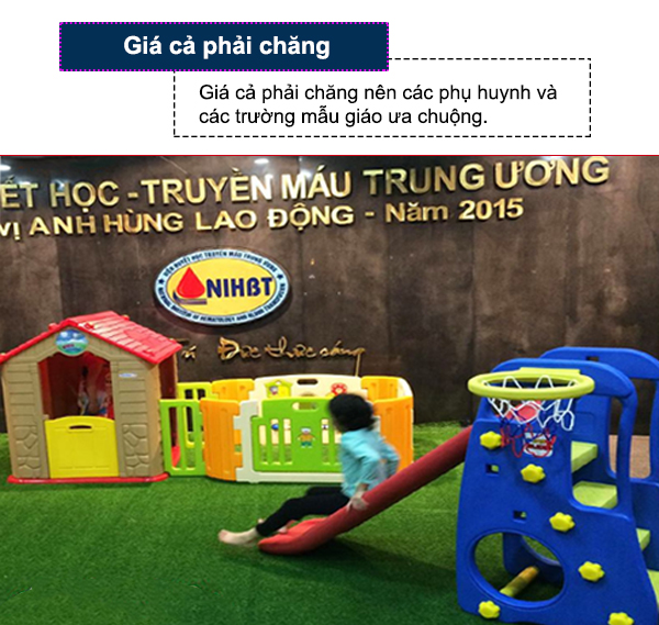 Cầu trượt đơn Hàn Quốc TB200