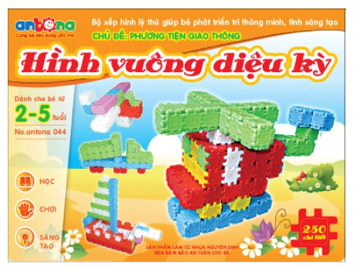 Đồ chơi xếp hình hình vuông - 7 gợi ý giúp bạn lựa chọn đồ chơi cho bé