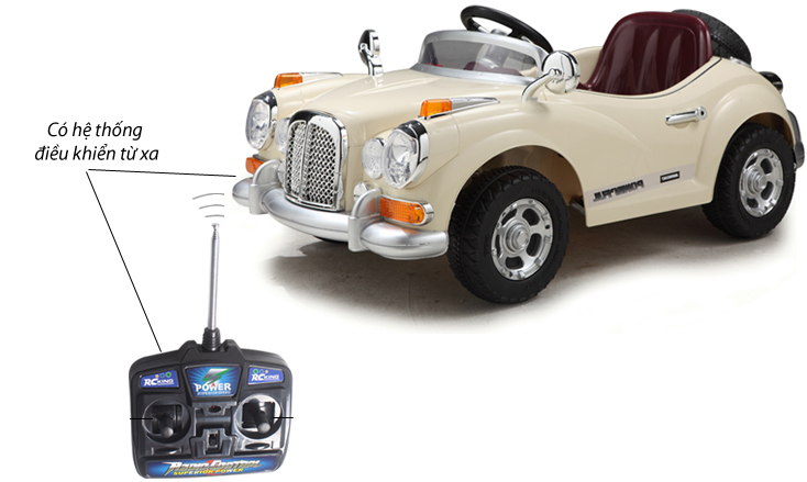 Xe ô tô điện trẻ em Bentley BBT-5555B | Điều khiển từ xa