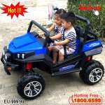Ô tô điện trẻ em địa hình siêu HOT 4 động cơ xanh EU-999.99X