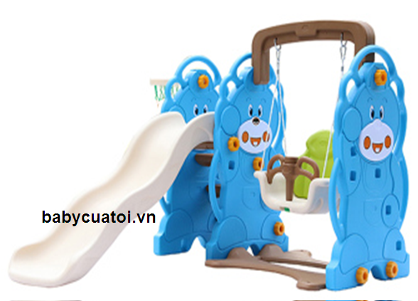 Cầu trượt trẻ em là món đồ chơi phù hợp với các bé từ 1,5 đến 8 tuổi, rất nhiều mẹ thích thú mua cho con