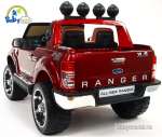 Ô tô điện trẻ emFORD RANGER bản quyền đỏ mận phun sơn FORD-DCC