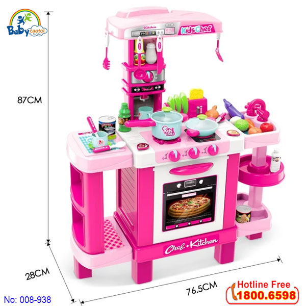 Bộ đồ chơi nấu ăn 008-938 | Kích thước