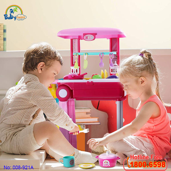 Đồ chơi nấu ăn vali kéo cho bé 008-921A