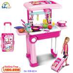 Đồ chơi nấu ăn vali kéo cho bé 008-921A