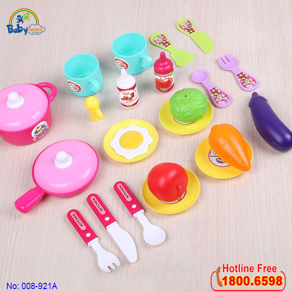 Đồ chơi nấu ăn vali kéo cho bé 008-921A