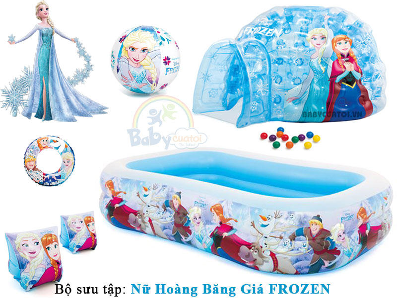 bể-bơi-phao-bơi-cho-bé-frozen-baby