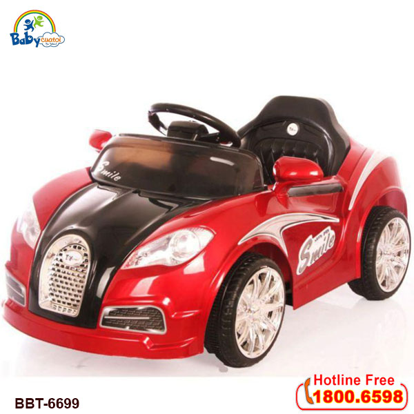 Xe ô tô điện trẻ em Bugatti Veyron 2 động cơ BBT-6699
