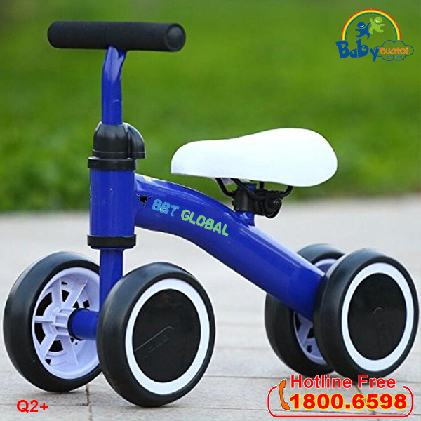 Xe chòi chân 3 bánh là món đồ chơi trẻ em cho bé trai 1 tuổi thích nhất luôn