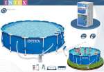 Bể khung kim loại tròn 4m57 có máy lọc nước INTEX 28236