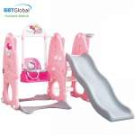 Cầu trượt xích đu Hàn Quốc 4 trong 1 Hello Kitty Y1762