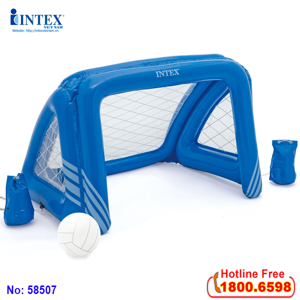 Khung thành bóng đá bơm hơi Intex 58507