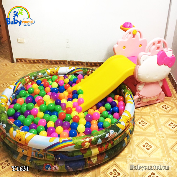 Cầu trượt mini Hàn Quốc Hello Kitty Y1631