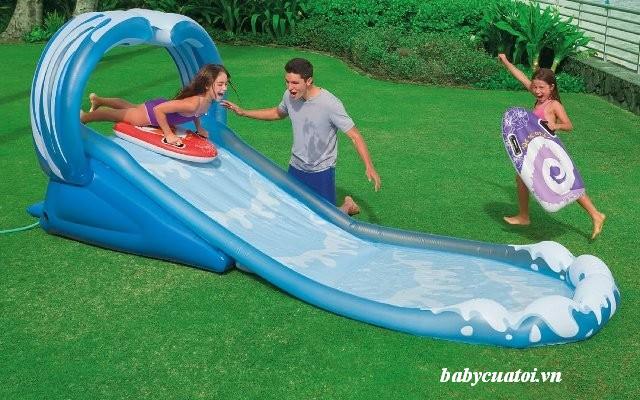Bể bơi phao đường trượt nước INTEX 57469