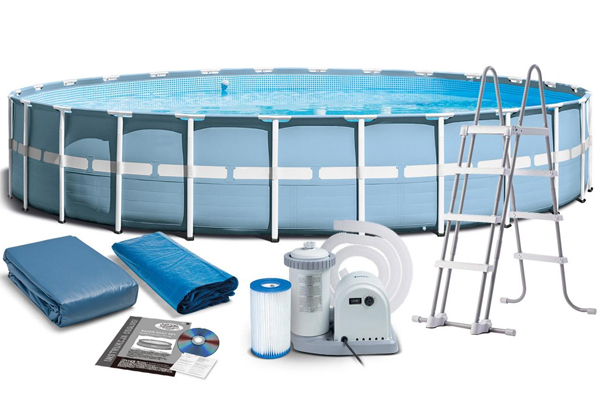 Bể bơi khung kim loại chịu lực tròn 7m32 INTEX 26762