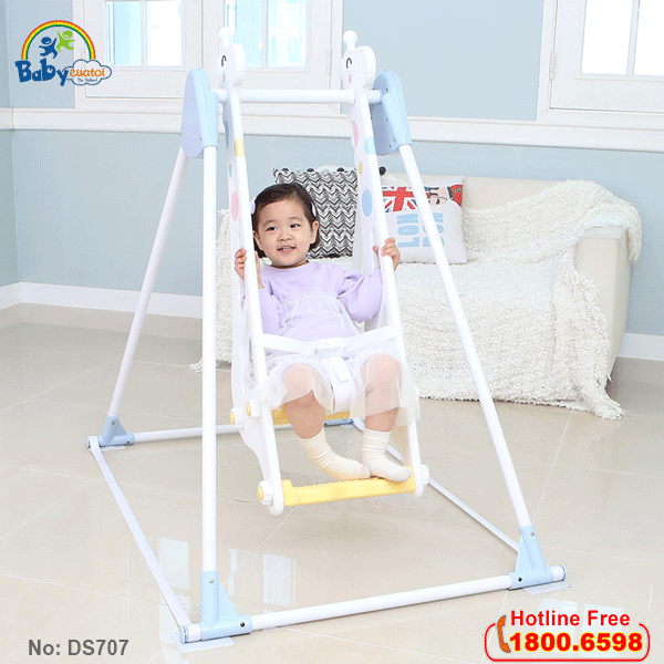 Xích đu đơn hình hươu con nhập khẩu Hàn Quốc DS707