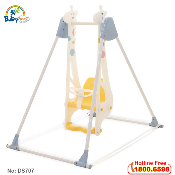 Xích đu đơn hình hươu con nhập khẩu Hàn Quốc DS707