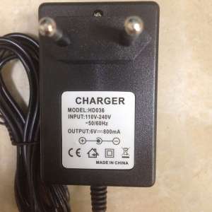 Sạc xe máy điện trẻ em SAC6V-800