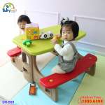 Bộ bàn ghế đôi Hàn Quốc cho bé DS-908