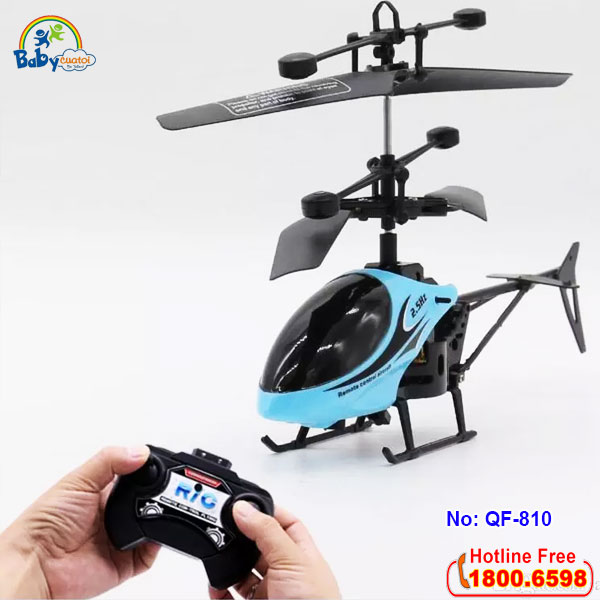 Máy bay điều khiển từ xa 21cm 2.5 kênh QF810
